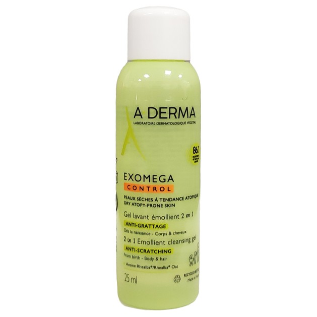Δώρο A-derma Exomega Control 2in1 Cleansing Anti-Scratching Emollient Gel for Body & Hair 25ml Δώρο A-derma Exomega Control 2in1 Cleansing Anti-Scratching Emollient Gel for Body & Hair 25ml
