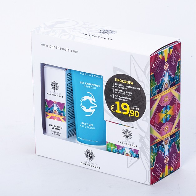 Garden of Panthenols Set Ενυδατική/Αντηλιακή Κρέμα Spf15 50ml + Ενυδατικό Serum 30 ml+ Daily Face Wash Αφρίζον Καθαριστικό 150ml Garden of Panthenols Set Ενυδατική/Αντηλιακή Κρέμα Spf15 50ml + Ενυδατικό Serum 30 ml+ Daily Face Wash Αφρίζον Καθαριστικό 150ml