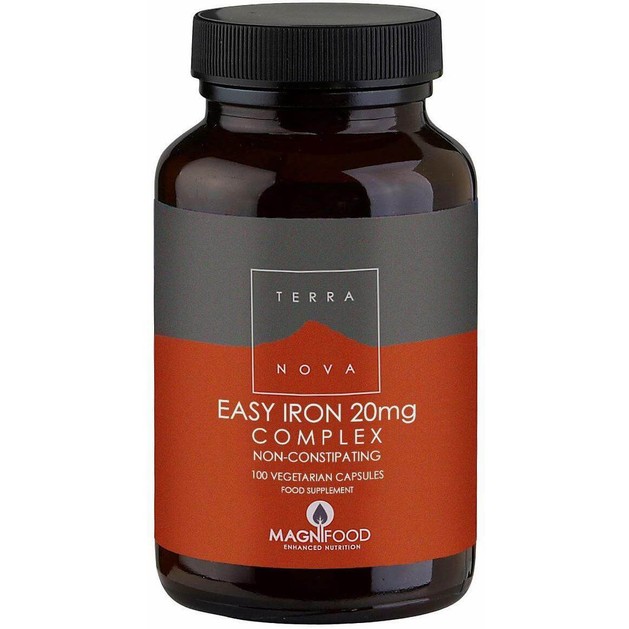 Terranova Easy Iron 20mg Complex που Συμβάλλει στο Σχηματισμό της Αιμοσφαιρίνης 100caps Terranova Easy Iron 20mg Complex που Συμβάλλει στο Σχηματισμό της Αιμοσφαιρίνης 100caps
