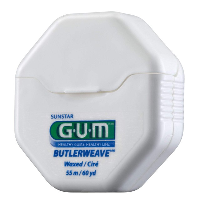 Gum Butlerweave Floss Waxed Οδοντικό Νήμα με Κερί 55m (1155) Gum Butlerweave Floss Waxed Οδοντικό Νήμα με Κερί 55m (1155)