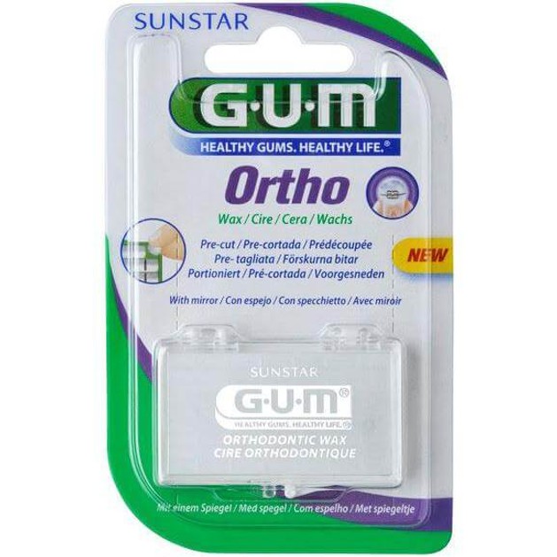 Gum Ortho Wax Unflavored Κερωμένο Ορθοδοντικό Κερί (723) Gum Ortho Wax Unflavored Κερωμένο Ορθοδοντικό Κερί (723)
