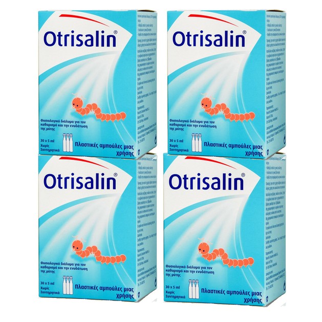 Otrisalin Πακέτο Προσφοράς Αποστειρωμένος Φυσιολογικός Ορός σε Αμπούλες 4x(30x5ml) Otrisalin Πακέτο Προσφοράς Αποστειρωμένος Φυσιολογικός Ορός σε Αμπούλες 4x(30x5ml)