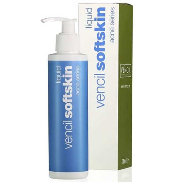 Vencil Softskin Liquid Ήπιο Υγρό Καθαρισμού Προσώπου με Αντιβακτηριδιακή Δράση για Λιπαρή - Μικτή Επιδερμίδα 170ml Vencil Softskin Liquid Ήπιο Υγρό Καθαρισμού Προσώπου με Αντιβακτηριδιακή Δράση για Λιπαρή - Μικτή Επιδερμίδα 170ml
