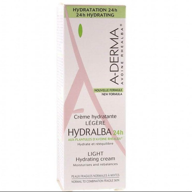 A-Derma Hydralba 24h Hydratante Legere Cream 40ml A-Derma Hydralba 24h Hydratante Legere Cream 40ml