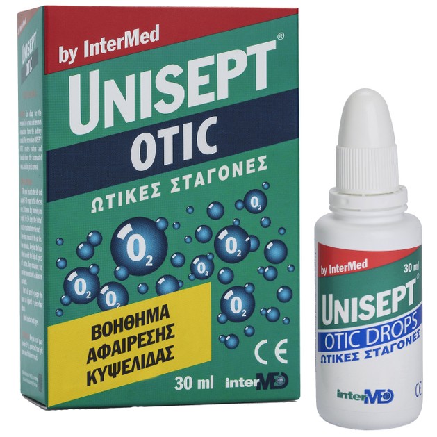 Unisept Otic Ωτικές Σταγόνες 30ml Unisept Otic Ωτικές Σταγόνες 30ml