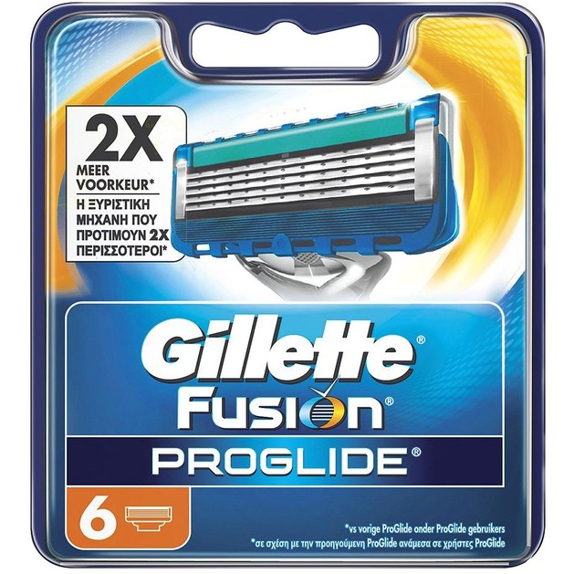 Gillette Fusion Proglide Ανταλλ/κά 6τμχ Gillette Fusion Proglide Ανταλλ/κά 6τμχ
