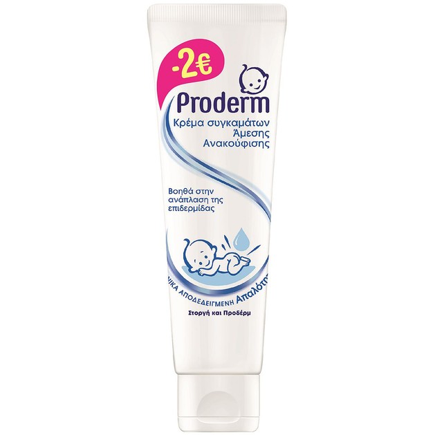 Proderm Κρέμα Συγκαμάτων Άμεσης Δράσης 100ml Promo -2€ Proderm Κρέμα Συγκαμάτων Άμεσης Δράσης 100ml Promo -2€