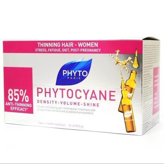 Phyto Phytocyane Αμπούλες Κατά της Γυναικείας Τριχόπτωσης 12amp χ 7,5ml Phyto Phytocyane Αμπούλες Κατά της Γυναικείας Τριχόπτωσης 12amp χ 7,5ml