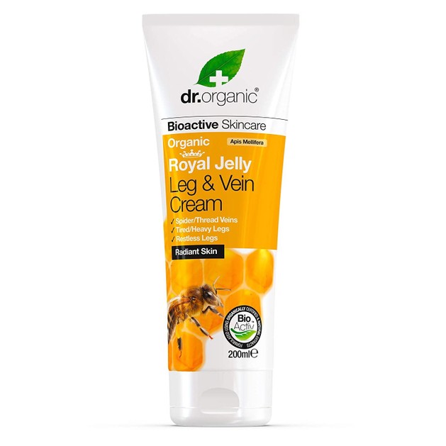 Dr Organic Royal Jelly Leg & Vein Cream 200ml Dr Organic Royal Jelly Leg & Vein Cream 200ml