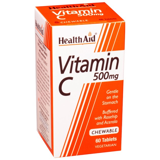 Health Aid Vitamin C 500mg Chewable 60tabs Health Aid Vitamin C 500mg Chewable 60tabs