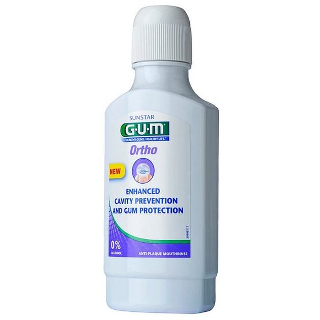 Gum Ortho Mouthrinse 3090 Στοματικό Διάλυμα για τη Προστασία των Ούλων και τη Πρόληψη της Τερηδόνας 300ml Gum Ortho Mouthrinse 3090 Στοματικό Διάλυμα για τη Προστασία των Ούλων και τη Πρόληψη της Τερηδόνας 300ml