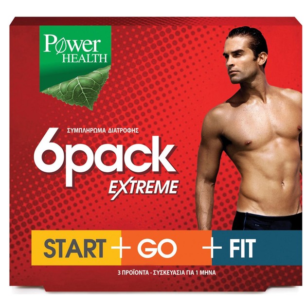 Power Health 6Pack Extreme Start+Go+Fit 3x30caps Power Health 6Pack Extreme Start+Go+Fit 3x30caps