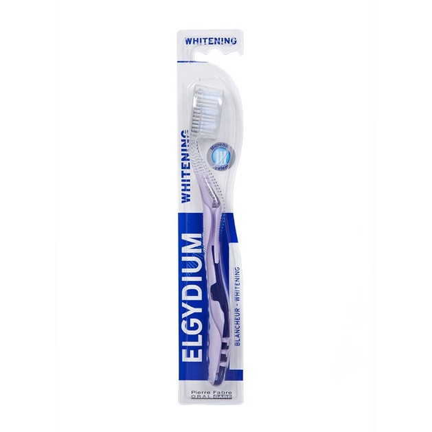 Elgydium Whitening Medium Οδοντόβουρτσα για πιο Λευκά Δόντια Μέτρια 1τμχ Elgydium Whitening Medium Οδοντόβουρτσα για πιο Λευκά Δόντια Μέτρια 1τμχ