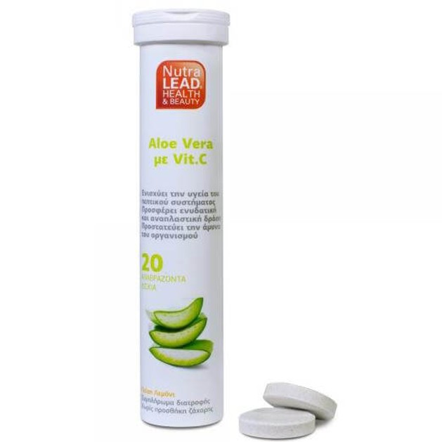Nutralead Aloe Vera + Vitamin C 20 Αναβρ. Δισκία Nutralead Aloe Vera + Vitamin C 20 Αναβρ. Δισκία