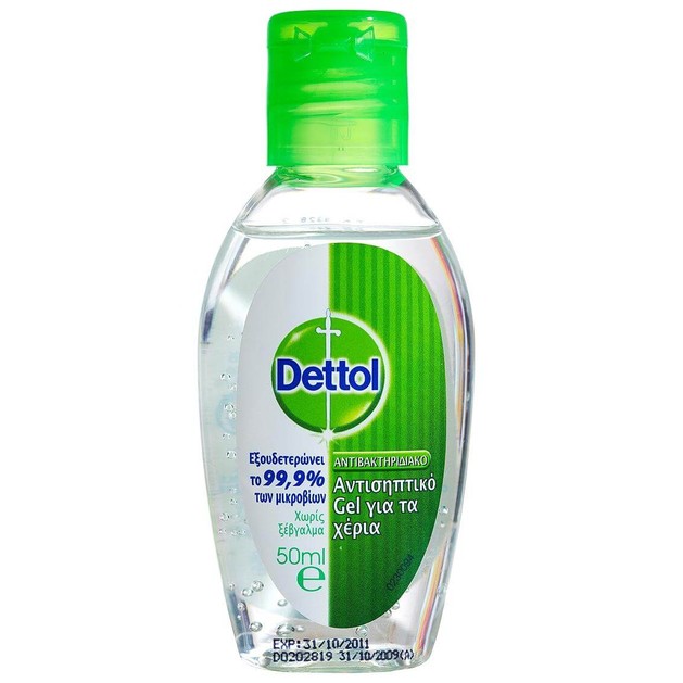Dettol Sanitizer Gel Αντιμικροβιακό Gel για τα Χέρια 50ml Dettol Sanitizer Gel Αντιμικροβιακό Gel για τα Χέρια 50ml