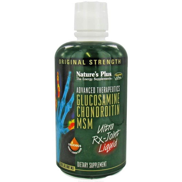 Nature\'s Plus Glucosamine Chondroitin MSM Ultra Rx Joint Liquid Συμπλήρωμα Διατροφής Κατά της Αρθρίτιδας 887ml Nature\'s Plus Glucosamine Chondroitin MSM Ultra Rx Joint Liquid Συμπλήρωμα Διατροφής Κατά της Αρθρίτιδας 887ml