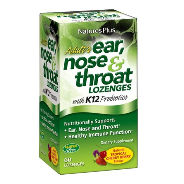 Nature\'s Plus Ear, Nose & Throat Προβιοτικά Εξισορρόπησης της Μικροβιακής Χλωρίδας του Αυτιού, της Μύτης & του Λαιμού 60 Tabs Nature\'s Plus Ear, Nose & Throat Προβιοτικά Εξισορρόπησης της Μικροβιακής Χλωρίδας του Αυτιού, της Μύτης & του Λαιμού 60 Tabs