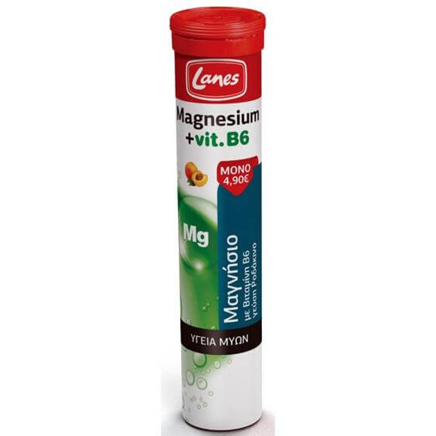 Lanes Magnesium +Vitamin B6 20 Effer.Tabs Lanes Magnesium +Vitamin B6 20 Effer.Tabs