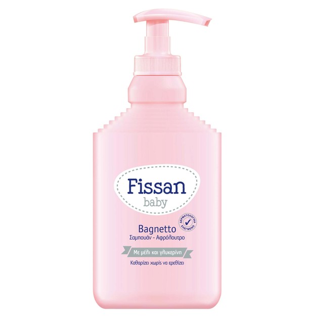 Fissan Baby Bagnetto Καθαρίζει Απαλά Κεφαλάκι Και Σώμα 500ml Fissan Baby Bagnetto Καθαρίζει Απαλά Κεφαλάκι Και Σώμα 500ml