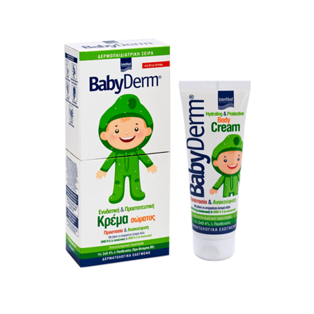 Babyderm Hydrating & Protective Cream Κρέμα της Καθημερινής Ενυδάτωσης-Προστασίας του Βρεφικού, Παιδικού Δέρματος 125ml Babyderm Hydrating & Protective Cream Κρέμα της Καθημερινής Ενυδάτωσης-Προστασίας του Βρεφικού, Παιδικού Δέρματος 125ml