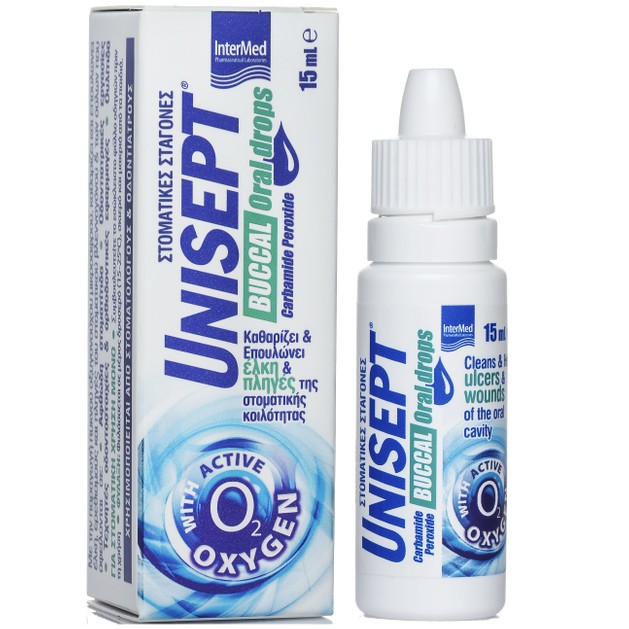 Intermed Unisept Buccal (Oromucosal) Drops 15ml Intermed Unisept Buccal (Oromucosal) Drops 15ml