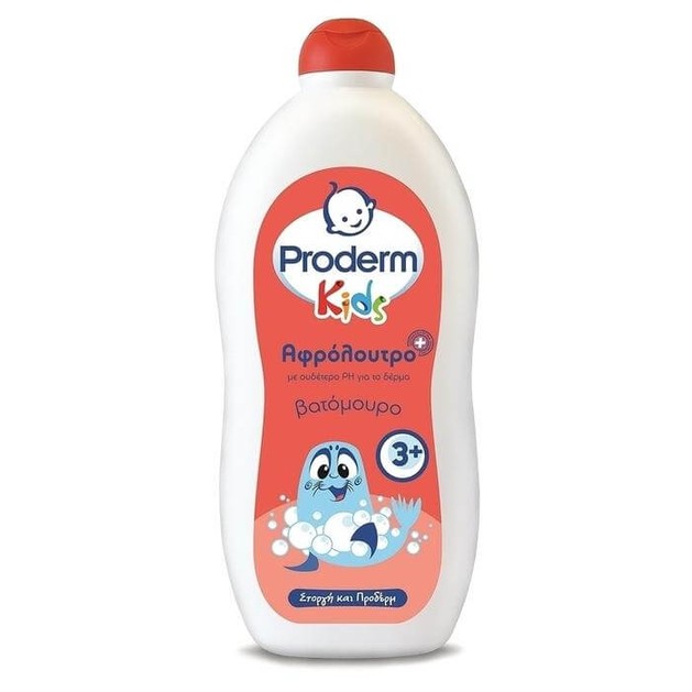 Proderm Kids Αφρόλουτρο Ειδικά Σχεδιασμένο για Παιδιά Άνω των 3 Ετών με Εκχύλισμα Βατόμουρου 750ml Proderm Kids Αφρόλουτρο Ειδικά Σχεδιασμένο για Παιδιά Άνω των 3 Ετών με Εκχύλισμα Βατόμουρου 750ml