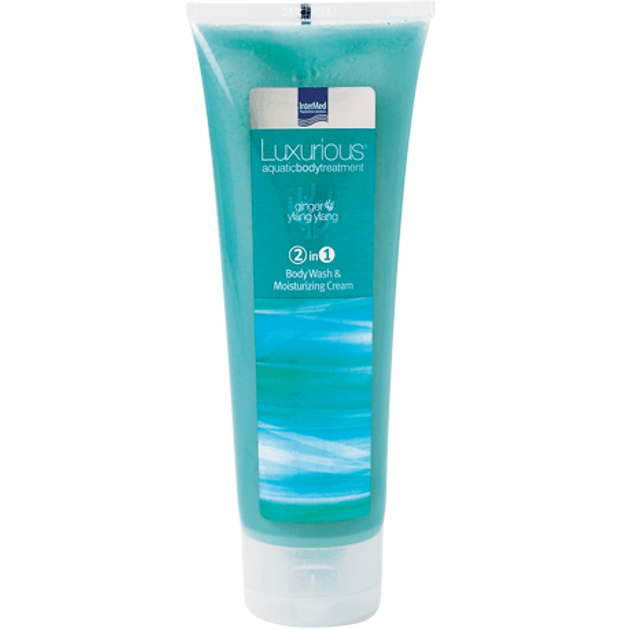 Luxurious 2 in 1 Ginger Ylang Ylang Body Wash & Moisturizing Cream Αφρόλουτρο & Ενυδατική Κρέμα 250ml Luxurious 2 in 1 Ginger Ylang Ylang Body Wash & Moisturizing Cream Αφρόλουτρο & Ενυδατική Κρέμα 250ml