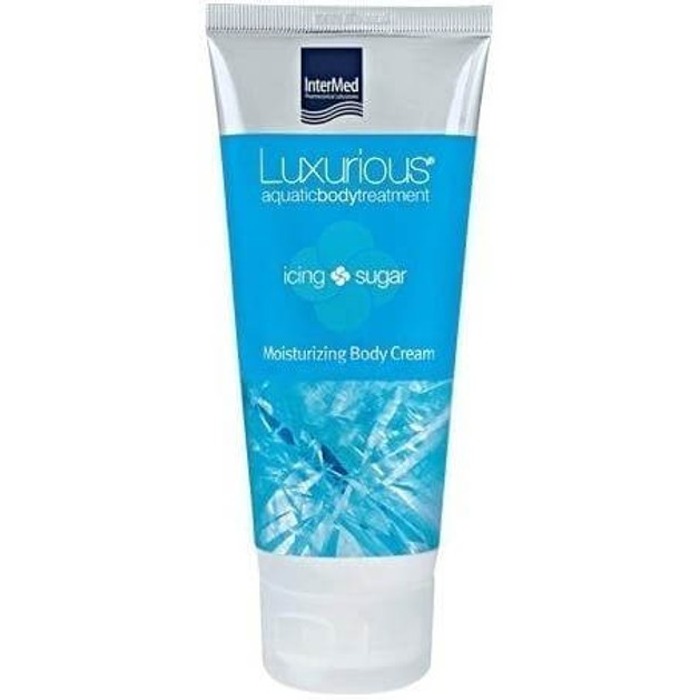 Luxurius Aquatic Body Treatment Moisturizing Body Cream Icing Sugar Ενυδατική Κρέμα Σώματος με Γλυκό Άρωμα Ζάχαρη 200ml Luxurius Aquatic Body Treatment Moisturizing Body Cream Icing Sugar Ενυδατική Κρέμα Σώματος με Γλυκό Άρωμα Ζάχαρη 200ml