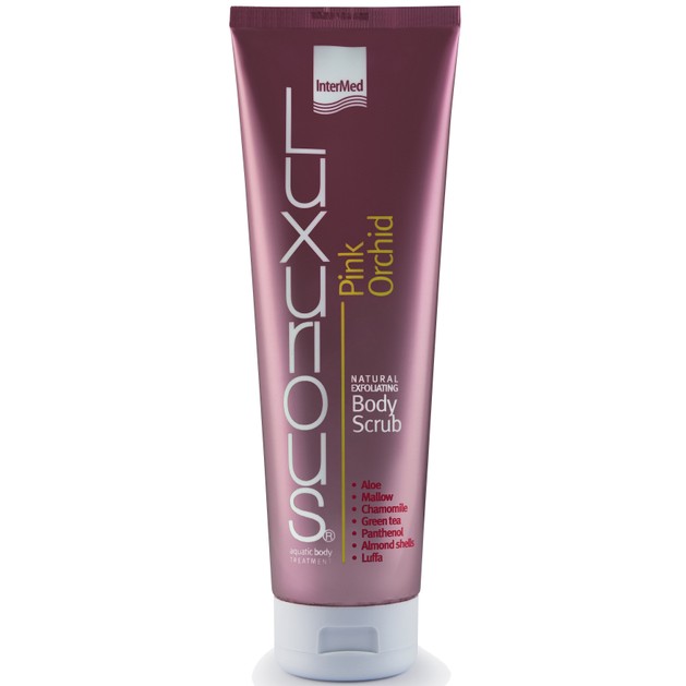 Luxurious Natural Exfoliating Body Scrub Pink Orchid Απολεπιστικό Σώματος με Εξωτικό Άρωμα Ροζ Ορχιδέας 300ml Luxurious Natural Exfoliating Body Scrub Pink Orchid Απολεπιστικό Σώματος με Εξωτικό Άρωμα Ροζ Ορχιδέας 300ml