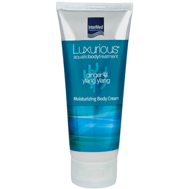 Luxurious Aquatic Body Treatment Moisturizing Body Cream Ginger & Ylang Ylang Ενυδάτωση Σώματος με Γηινο Άρωμα 200ml Luxurious Aquatic Body Treatment Moisturizing Body Cream Ginger & Ylang Ylang Ενυδάτωση Σώματος με Γηινο Άρωμα 200ml