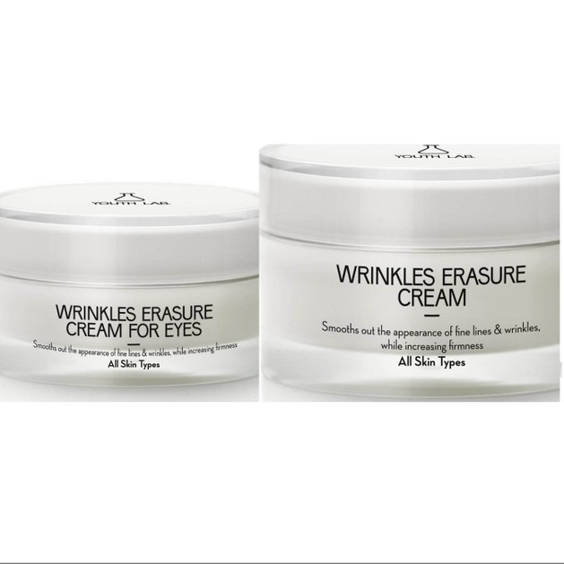YOUTH LAB Promo Pack Wrinkles Erasure Cream Αντιρυτιδική Φροντίδα Προσώπου 50ml &-50% Wrinkles Erasure Κρέμα Ματιών All Skin15ml YOUTH LAB Promo Pack Wrinkles Erasure Cream Αντιρυτιδική Φροντίδα Προσώπου 50ml &-50% Wrinkles Erasure Κρέμα Ματιών All Skin15ml