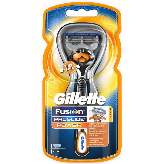 Gillette Proglide Flexball Power Προσαρμόζεται στις Καμπύλες του Προσώπου για Καλύτερο Αποτέλεσμα 1 τεμάχιο Gillette Proglide Flexball Power Προσαρμόζεται στις Καμπύλες του Προσώπου για Καλύτερο Αποτέλεσμα 1 τεμάχιο
