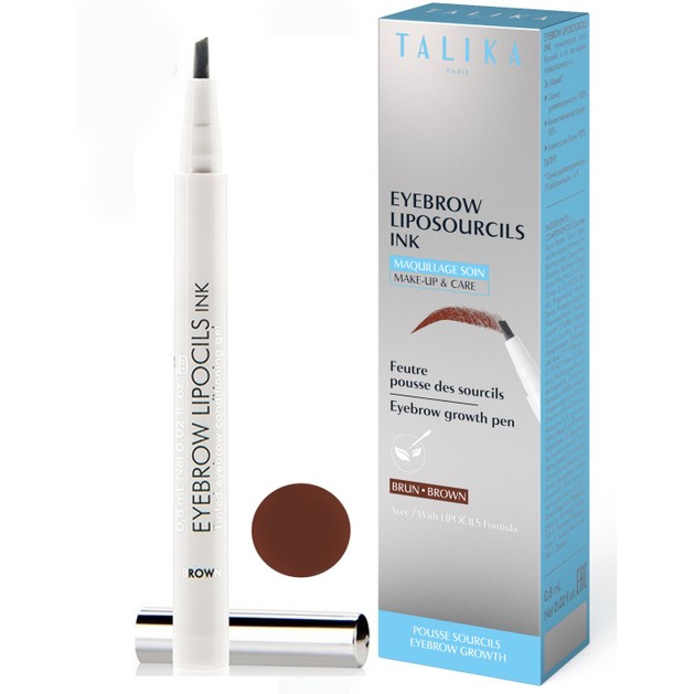 Talika Eye Brow Liposourcils Ink Brun/Brown Στυλό για τη Θρέψη & το Make Up των Φρυδιών Απόχρωση Καφέ 0.8ml Talika Eye Brow Liposourcils Ink Brun/Brown Στυλό για τη Θρέψη & το Make Up των Φρυδιών Απόχρωση Καφέ 0.8ml