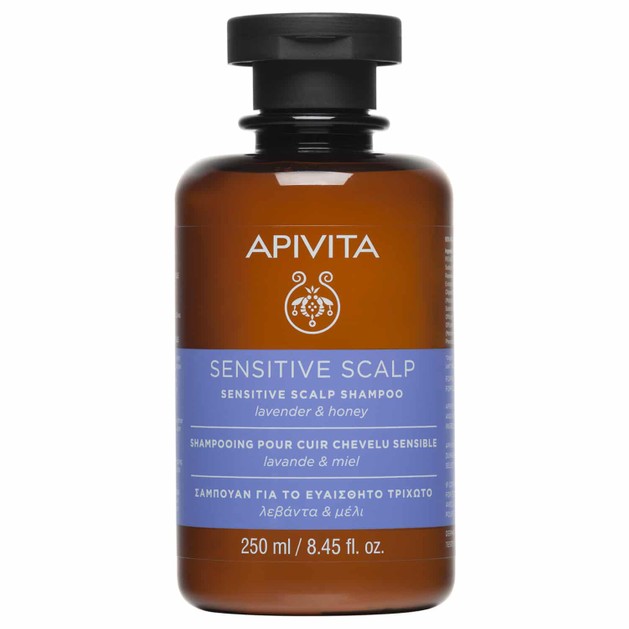 Apivita Sensitive Scalp Shampoo With Lavender & Honey 250ml Apivita Sensitive Scalp Shampoo With Lavender & Honey 250ml