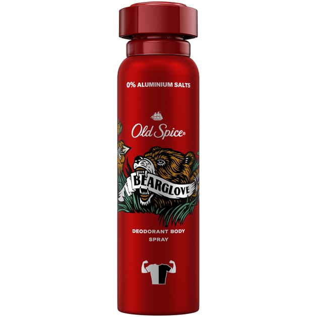 Old Spice Bearglove Deodorant Body Spray 150ml Old Spice Bearglove Deodorant Body Spray 150ml