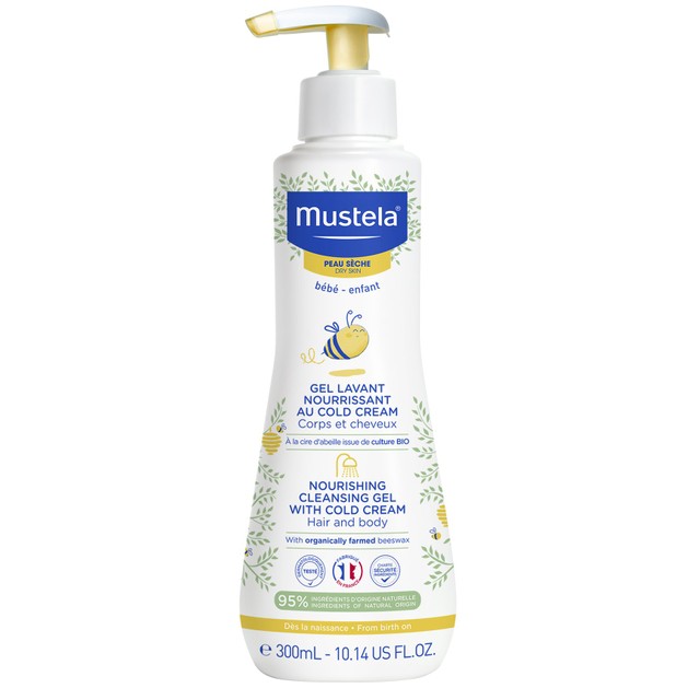 Mustela Nourishing Cleansing Gel With Cold Cream 300ml Mustela Nourishing Cleansing Gel With Cold Cream 300ml