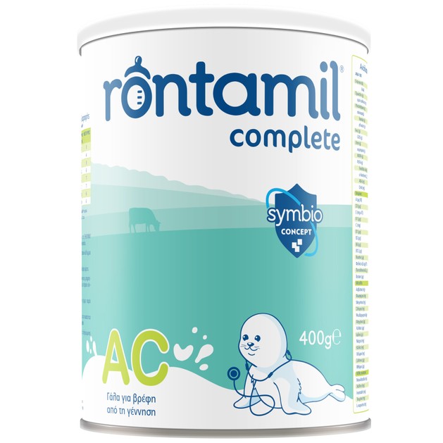 Rontamil AC Βρεφικό Γάλα σε Σκόνη για την Αντιμετώπιση των Κολικών, από τη Γέννηση 400gr Rontamil AC Βρεφικό Γάλα σε Σκόνη για την Αντιμετώπιση των Κολικών, από τη Γέννηση 400gr