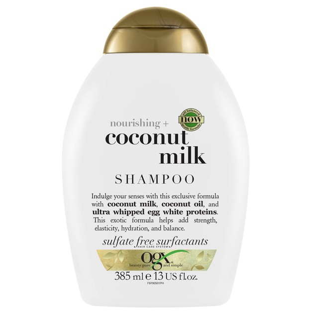 OGX Coconut Milk Shampoo Nourishing Σαμπουάν Θρέψης για Υγιή, Δυνατά Μαλλιά 385ml OGX Coconut Milk Shampoo Nourishing Σαμπουάν Θρέψης για Υγιή, Δυνατά Μαλλιά 385ml