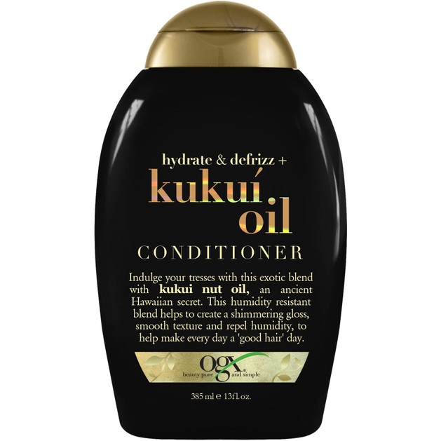 OGX Kukui Oil Conditioner Hydrate & Defrizz Μαλακτική Ενυδατική Κρέμα Μαλλιών Κατά του Φριζαρίσματος 385ml OGX Kukui Oil Conditioner Hydrate & Defrizz Μαλακτική Ενυδατική Κρέμα Μαλλιών Κατά του Φριζαρίσματος 385ml
