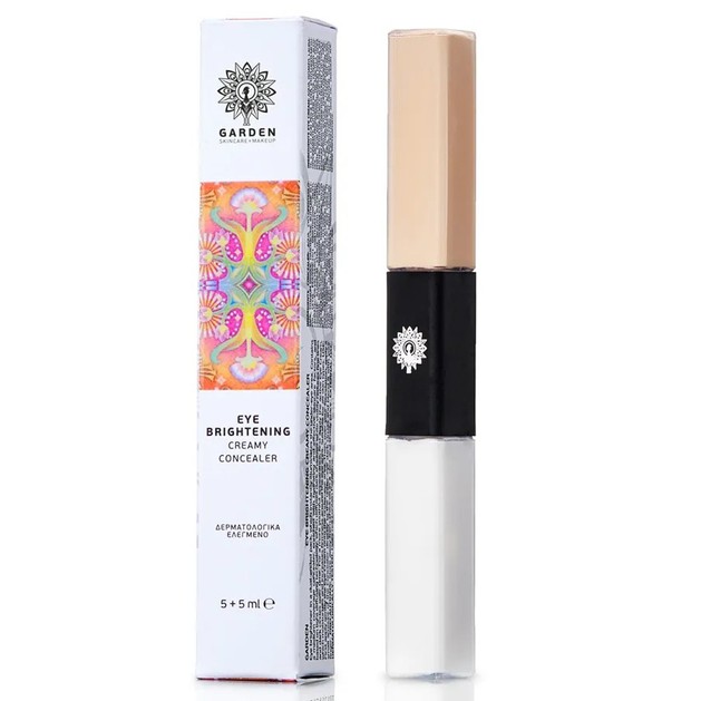 Garden Chroma Eye Brightener Creamy Concealer, Κρέμα Ματιών & Concealer 10ml - Beige Garden Chroma Eye Brightener Creamy Concealer, Κρέμα Ματιών & Concealer 10ml - Beige