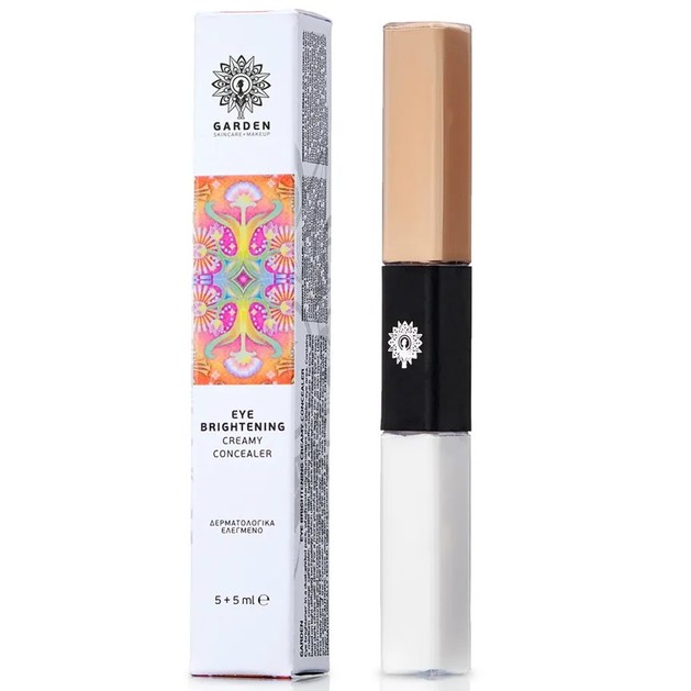 Garden Chroma Eye Brightener Creamy Concealer, Κρέμα Ματιών & Concealer 10ml - Nude Garden Chroma Eye Brightener Creamy Concealer, Κρέμα Ματιών & Concealer 10ml - Nude