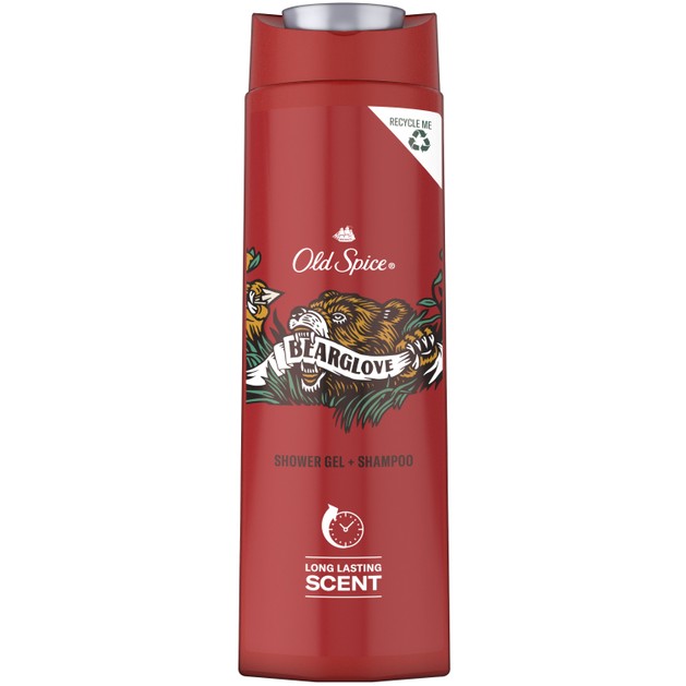 Old Spice Bearglove Shower Gel & Shampoo 400ml Old Spice Bearglove Shower Gel & Shampoo 400ml