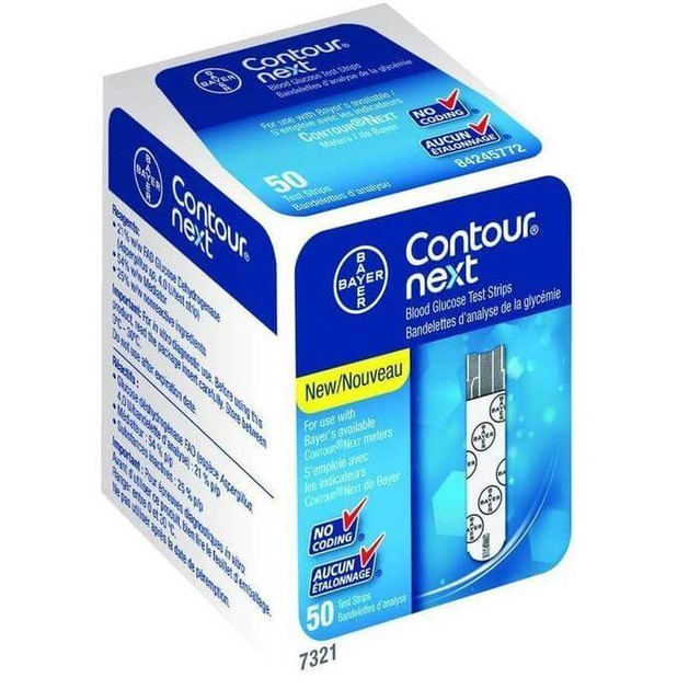 Bayer Contour Next Ταινίες Μέτρησης Σακχάρου Χωρίς Κωδικό 50Strips Bayer Contour Next Ταινίες Μέτρησης Σακχάρου Χωρίς Κωδικό 50Strips