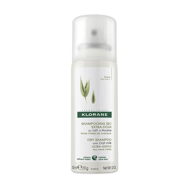 Klorane Shampooing Sec au Lait d\' Avoine Shampoo για Ξηρό Λούσιμο με Εκχύλισμα Βρώμης, για Όλους τους Τύπους Μαλλιών 50ml Klorane Shampooing Sec au Lait d\' Avoine Shampoo για Ξηρό Λούσιμο με Εκχύλισμα Βρώμης, για Όλους τους Τύπους Μαλλιών 50ml