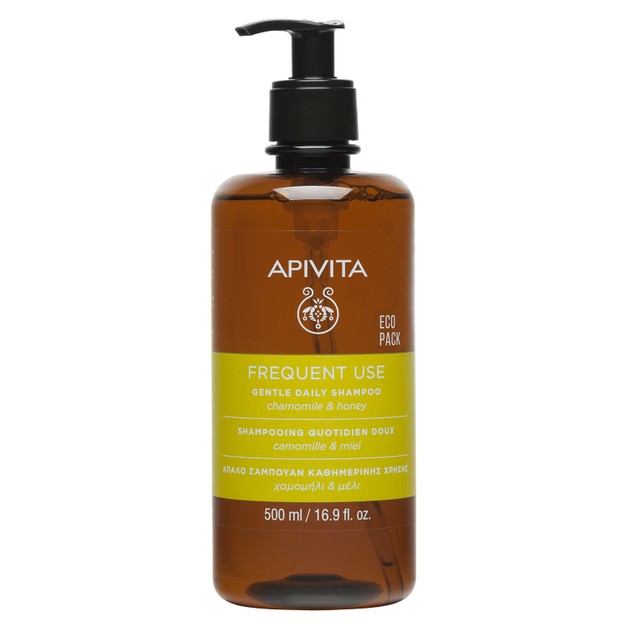 Apivita Frequent Use Gentle Daily Shampoo With Chamomile & Honey 500ml Apivita Frequent Use Gentle Daily Shampoo With Chamomile & Honey 500ml