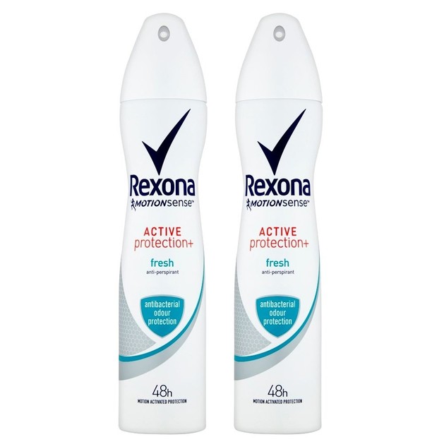 Rexona Πακέτο Προσφοράς Deodorant Spray Active Protection Fresh 48h Αποσμητικό Spray για Αίσθηση Φρεσκάδας που Διαρκεί 2x150ml Rexona Πακέτο Προσφοράς Deodorant Spray Active Protection Fresh 48h Αποσμητικό Spray για Αίσθηση Φρεσκάδας που Διαρκεί 2x150ml