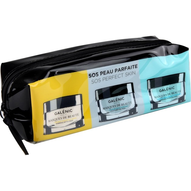Galenic Πακέτο Προσφοράς SOS Perfect Skin Warming Detox Mask, Cold Purifying Mask & Quenching Hydrating Mask 3x15ml Galenic Πακέτο Προσφοράς SOS Perfect Skin Warming Detox Mask, Cold Purifying Mask & Quenching Hydrating Mask 3x15ml