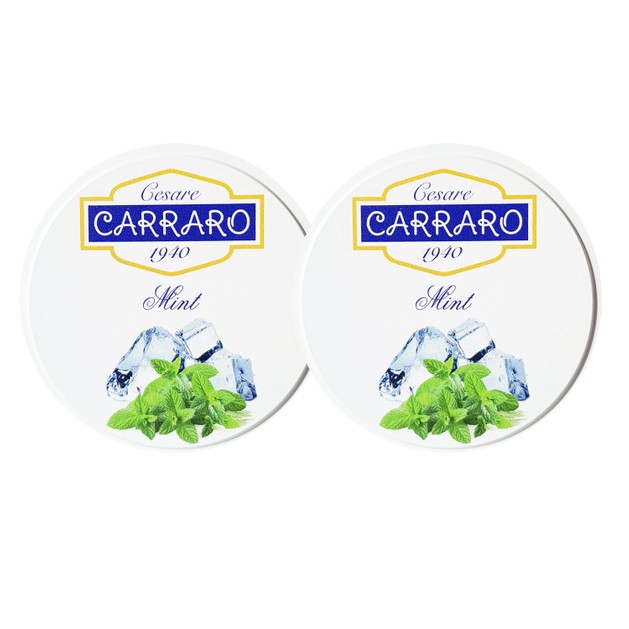 Carraro Πακέτο Προσφοράς Mint Καραμέλες για το Λαιμό με Μέντα 2x40gr Carraro Πακέτο Προσφοράς Mint Καραμέλες για το Λαιμό με Μέντα 2x40gr