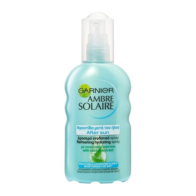 Garnier Ambre Solaire After Sun Soothing Hydrating Spray Καταπραϋντικό & Ενυδατικό Spray για Μετά τον Ήλιο 200ml Garnier Ambre Solaire After Sun Soothing Hydrating Spray Καταπραϋντικό & Ενυδατικό Spray για Μετά τον Ήλιο 200ml