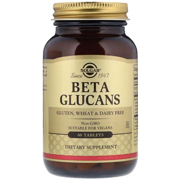 Solgar Beta Glucans Συμπλήρωμα Διατροφής, Αποτελεσματική Φόρμουλα για την Ενίσχυση του Ανοσοποιητικού Συστήματος 60 Tabs Solgar Beta Glucans Συμπλήρωμα Διατροφής, Αποτελεσματική Φόρμουλα για την Ενίσχυση του Ανοσοποιητικού Συστήματος 60 Tabs